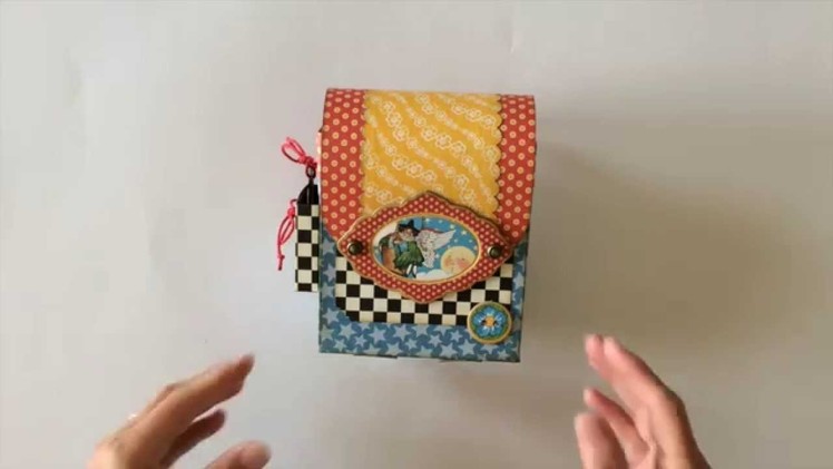 Graphic 45 Mother Goose Backpack Gift Box and Mini Album