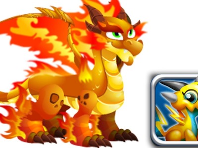 How to Get Double Flame Dragon 100% Real! Dragon City Mobile!