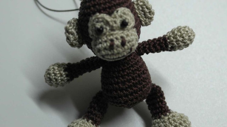 How To Make A Cute Crocheted Monkey Charm - DIY Crafts Tutorial - Guidecentral