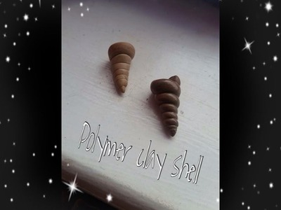How to make a polymer clay shell