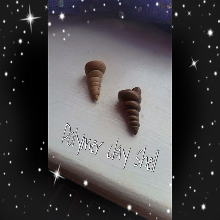 How to make a polymer clay shell