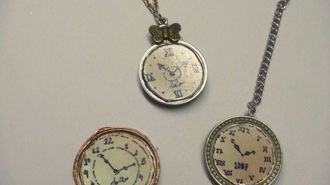 How To Make Mini Vintage Clock Pendants - DIY Style Tutorial - Guidecentral
