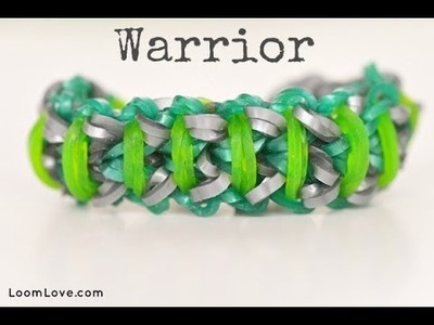 How to Make the Rainbow Loom Warrior Bracelet