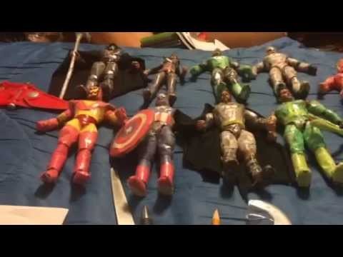 How To Turn WWE Figures Into Marvel.DC Figures Using Paper!