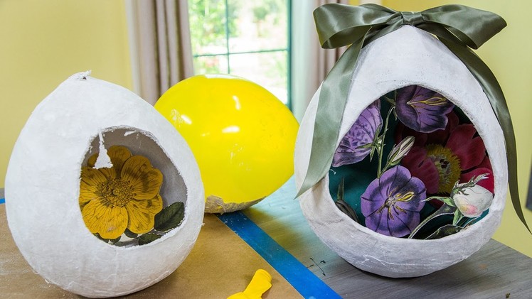 Ken Wingard's DIY Plaster Easter Egg