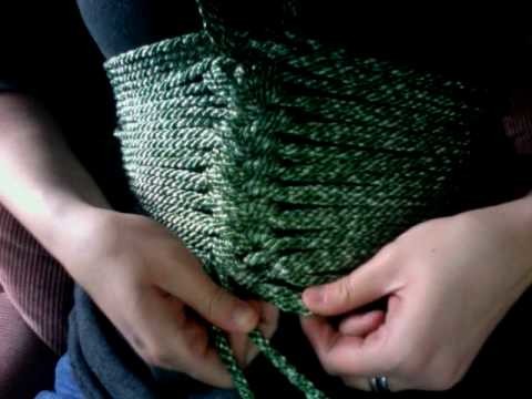 Knot for a rope corset