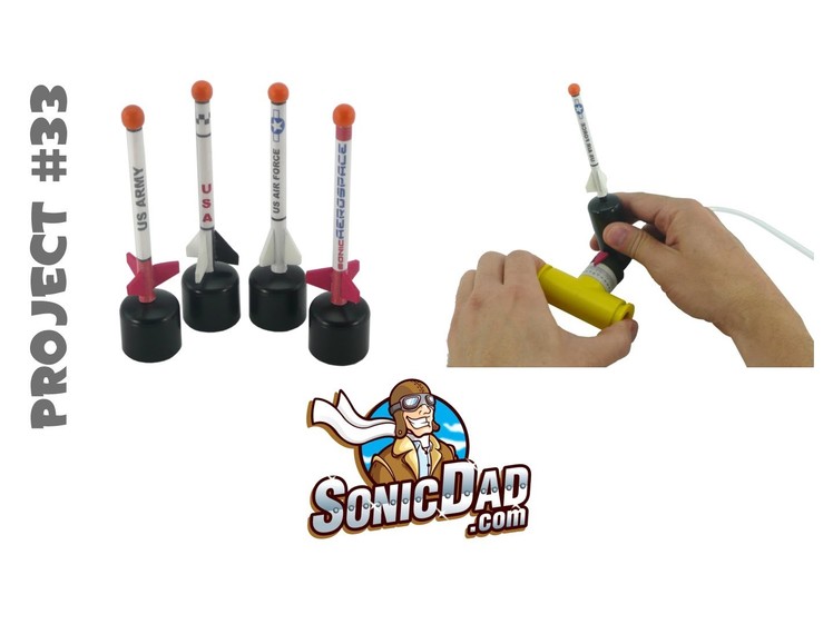 Micro Stomp Rocket - SonicDad Project #33