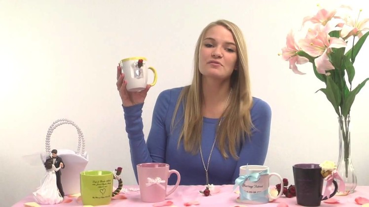 Money Saving Wedding Favor Ideas with Coffee Mugs