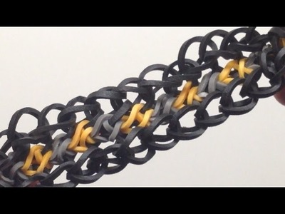 *NEW!* How to Make a Rainbow Loom Overlapped Chain!