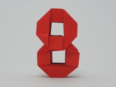 Origami Number 8