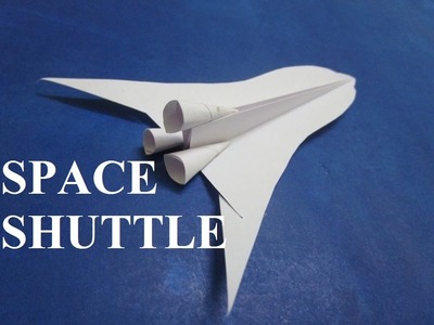 Paper Rocket - How To Make a Paper Space Shuttle Rocket - paper Rocket - Origami Rocket