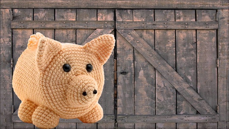 Pig ~ Amigurumi Crocheted Toilet Paper Cover