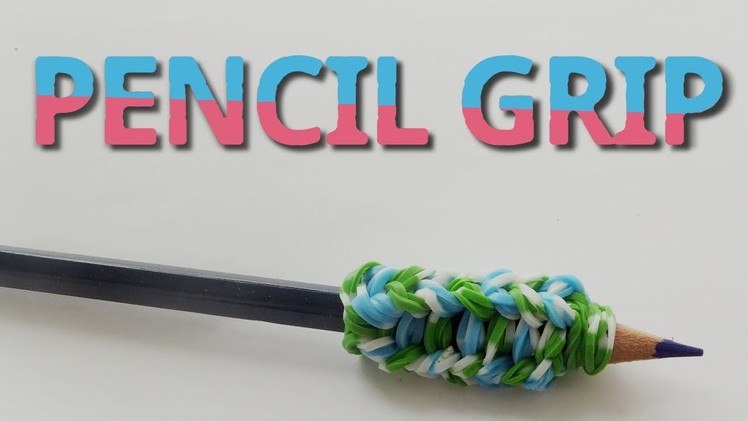Rainbow Loom Pencil Grip with pencils | without loom | loom bands