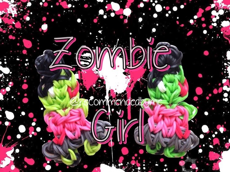 Rainbow loom-Zombie girl-how to