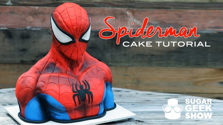 Spiderman Cake Tutorial Promo