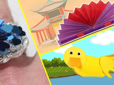 Aluminium Paper Rings and More Easy Paper Crafts | Amazing Arts and Crafts Collection