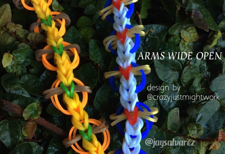 ARMS WIDE OPEN "Hook Only" tutorial by @jaysalvarez for ILOVEHUESHOP