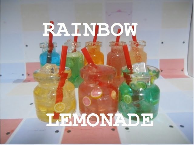 Bottle Charm: Rainbow Lemonades