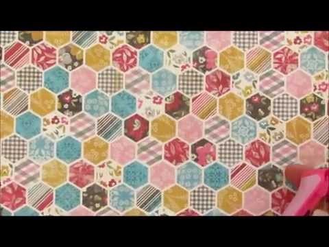 Card Making Tutorial Beautiful Hexagons Card, Mothers Day, DIY, Make your Own Cards