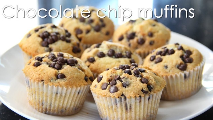 Chocolate Chip Muffins (Real good, must try!) - Recipe by ZaTaYaYummy