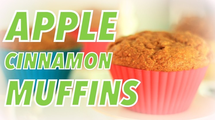 Chunky Apple Cinnamon Muffins | Cheap Clean Eats