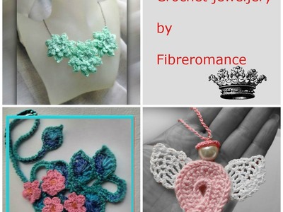 Crochet jewels by Fibreromance