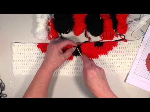 Crochet Lady Bug Graph in DC - Part #6