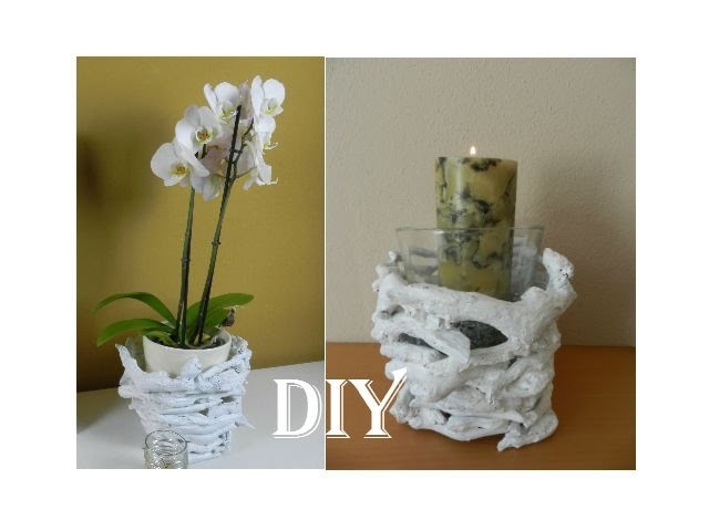 DIY:Dekoration aus Holzästen. super easy branch vase