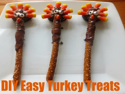 DIY Easy Thanksgiving Turkey Treats!