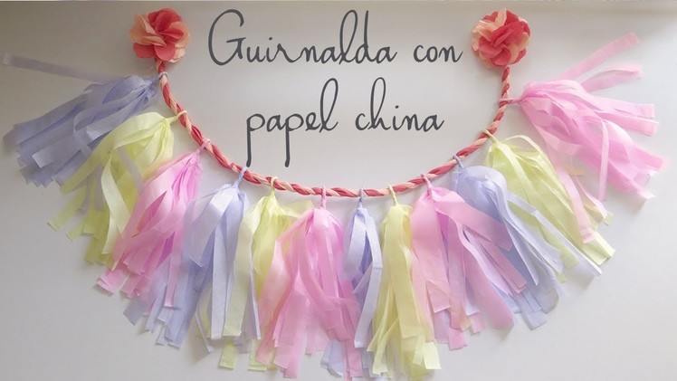 DIY: Guirnalda de papel