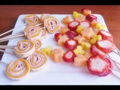 DIY Kids birthday party food ideas