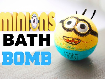 DIY MINION Bath Bomb + Demo!