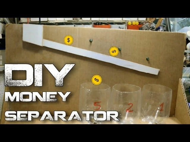 DIY Money Separator - (coin sorter)