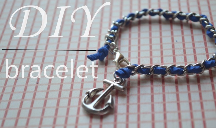 DIY : nautical bracelet
