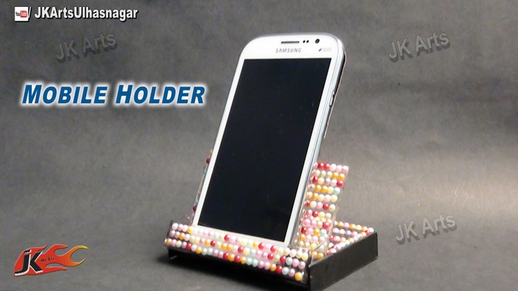 DIY Phone Holder from cassette case | Best out of waste | JK Arts 658