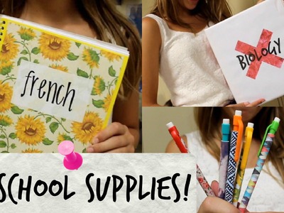 Diy School Supplies! | Collab with Natalia Trevino