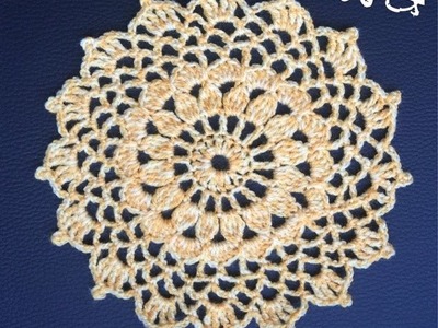 How to Crochet a Doily Pattern #1│by ThePatterfamily