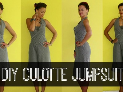 How-to DIY Culottes Jumpsuit | DIY Clothes