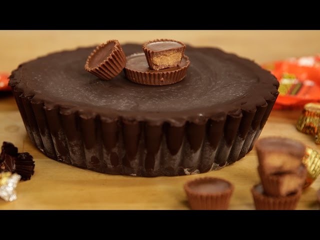 How to Make a GIANT Reese's Peanut Butter Cup | Get the Dish