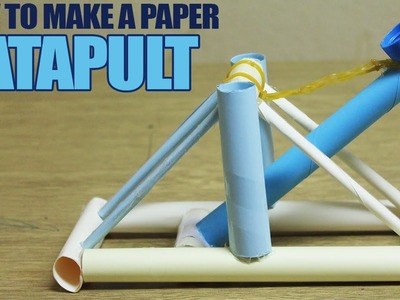 How to make a paper catapult