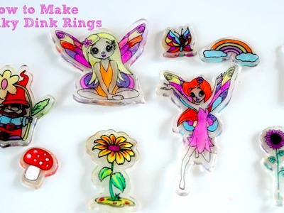 How to Make Shrinky Dink Rings | Craft Ideas for Kids.