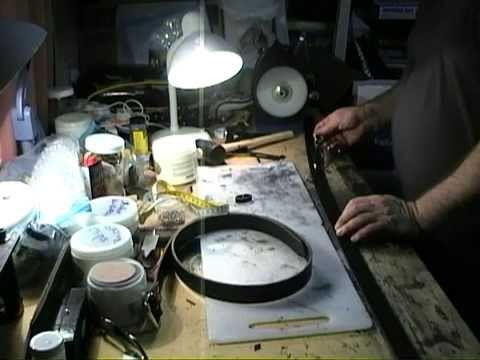 Leatherwork. How to make a leather belt Part2