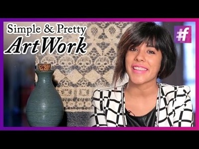 Live Creative - DIY Pretty Lace Artwork | The Creative Bent