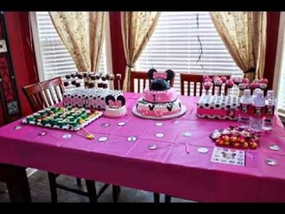 Minnie mouse craft decorations