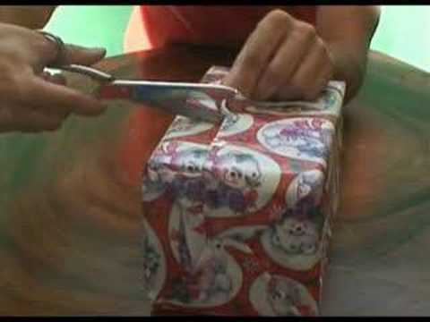 New way to wrap a gift