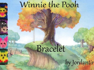New Winnie The Pooh Bracelet Pattern - Alpha Loom. Rainbow Loom - Tigger, Piglet, Eeyore
