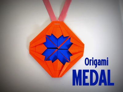 Origami - How to make a MEDAL