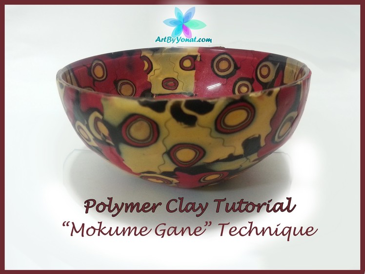 Polymer Clay Tutorial - "Mokume Gane" Technique - Lesson #18