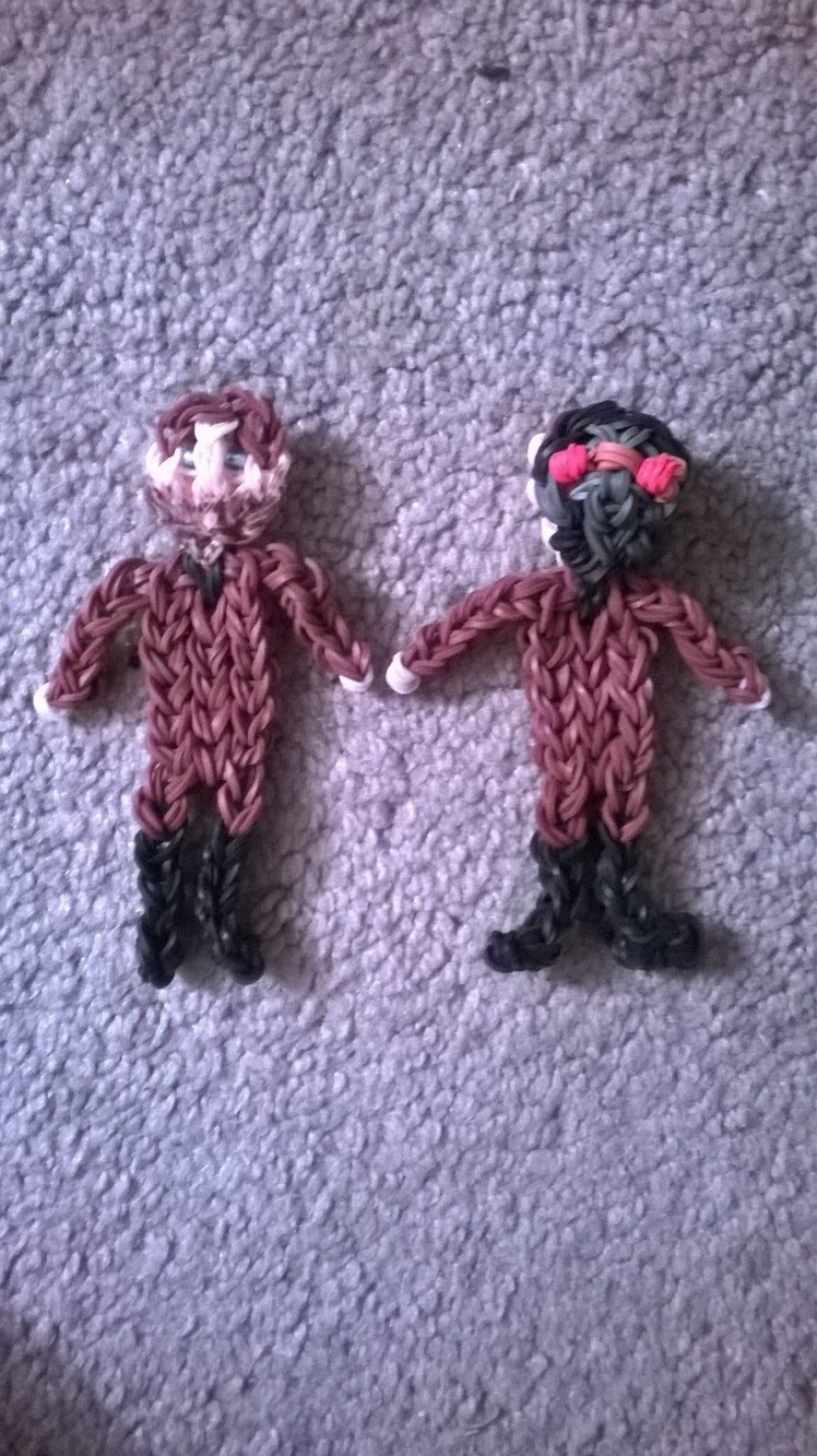 Rainbow Loom Peter Quill Star-Lord Tutorial Part One