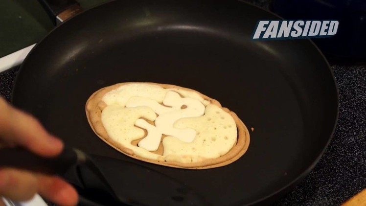 San Francisco 49ers Logo Pancake Art